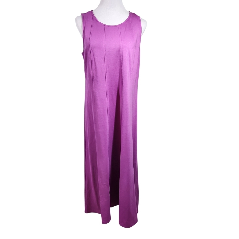 J. Jill Sleeveless Pink Maxi Dress